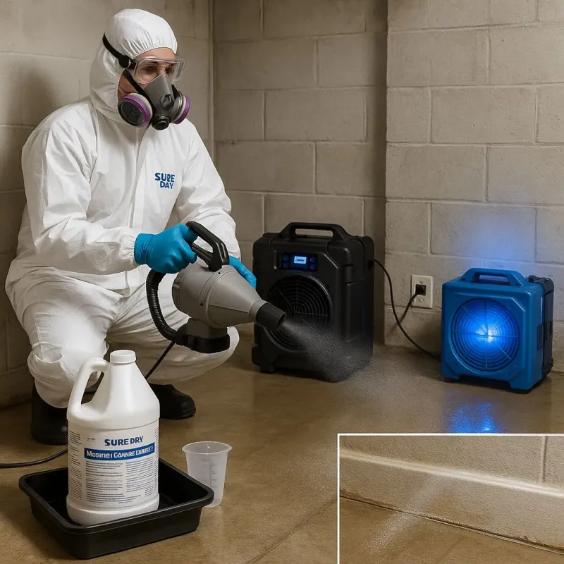Sanitization and Odor Removal process in Richmond Heights, MO