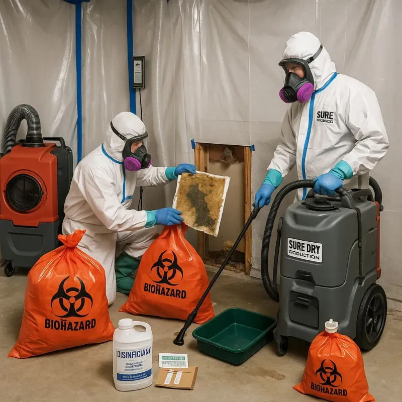 Contaminated Water Handling Protocols process in Richmond Heights, MO
